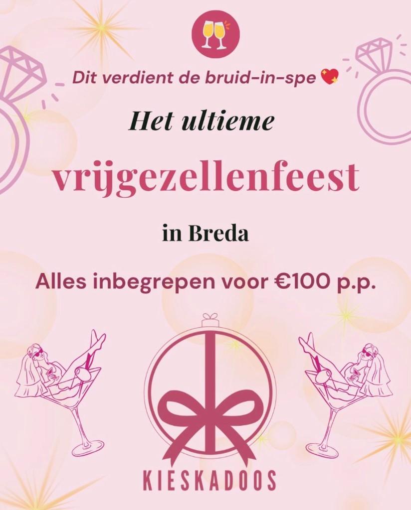 Goedkoop vrijgezellenfeest te boeken in Breda!, Ophalen, Nieuw