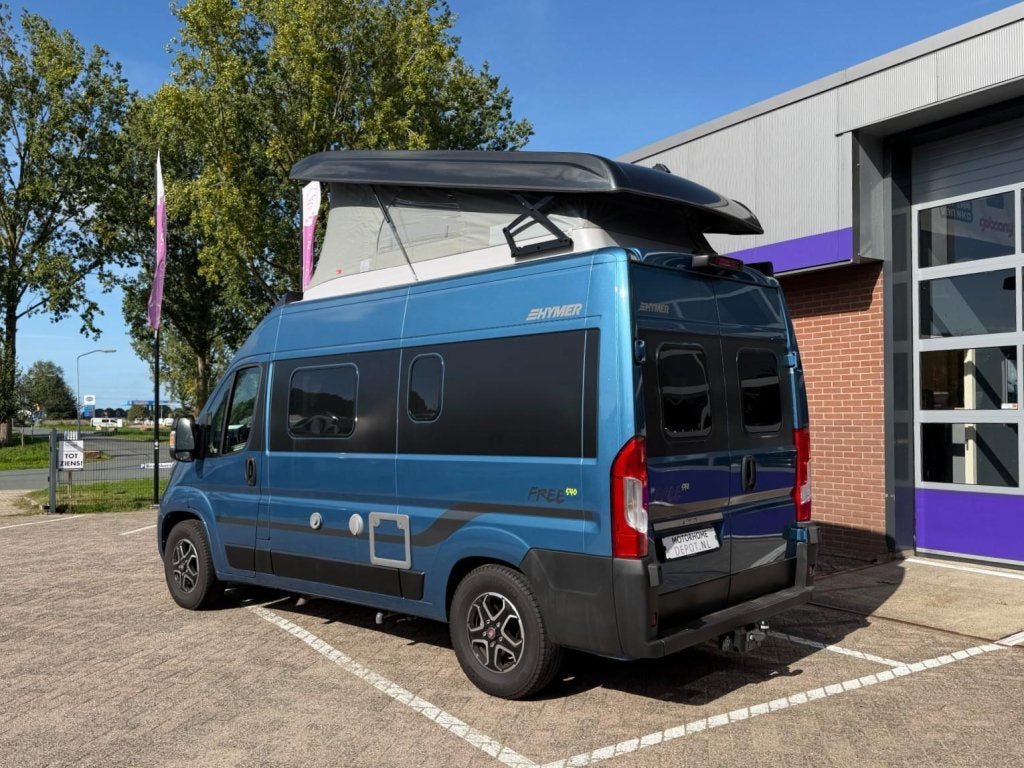Hymer Free 540 Hefdak | AUT | NL+NAP, Automaat, Buscamper of Camperbus, Fiat, Diesel