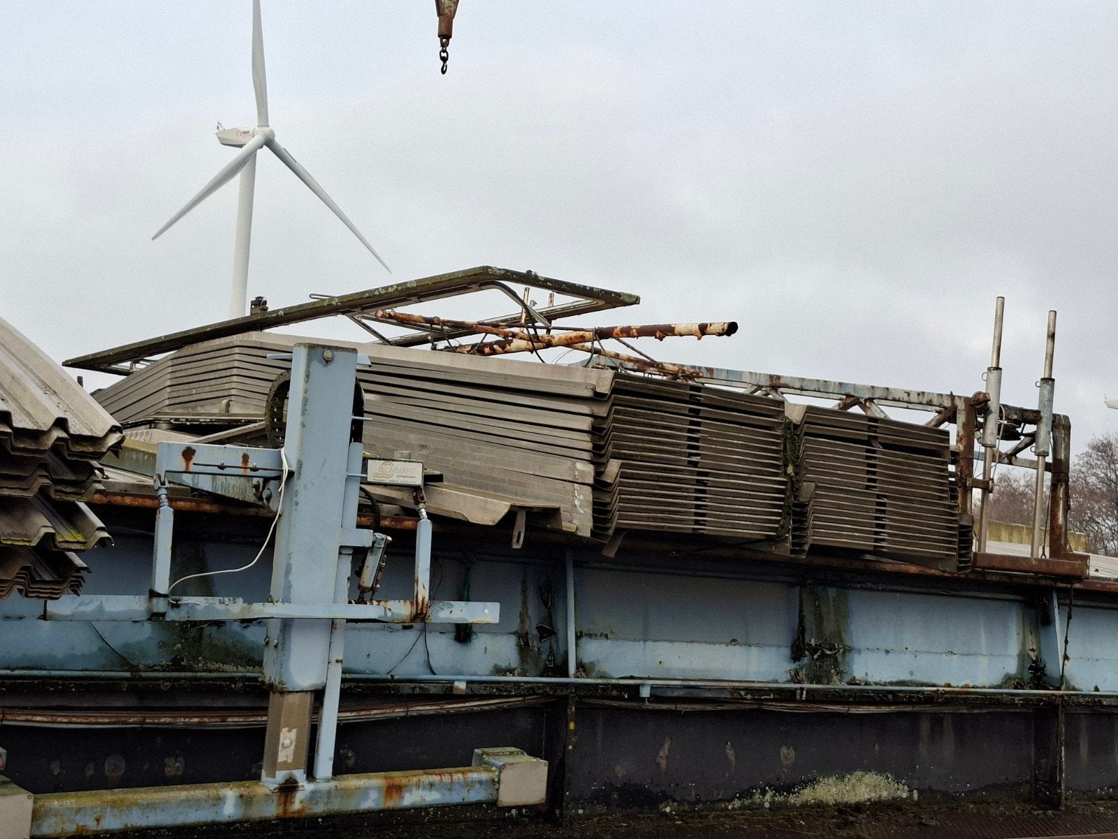 Zelfdragende aluminium scheepsluiken - Zware uitvoering, Ophalen, Aluminium