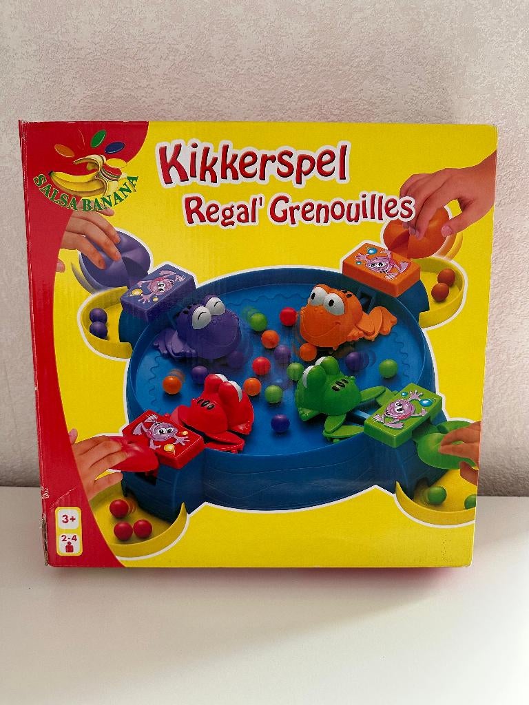 Kikker spel - vang met de kikkers zoveel mogelijk knikkers!, Ophalen of Verzenden, Zo goed als nieuw, Jongen of Meisje
