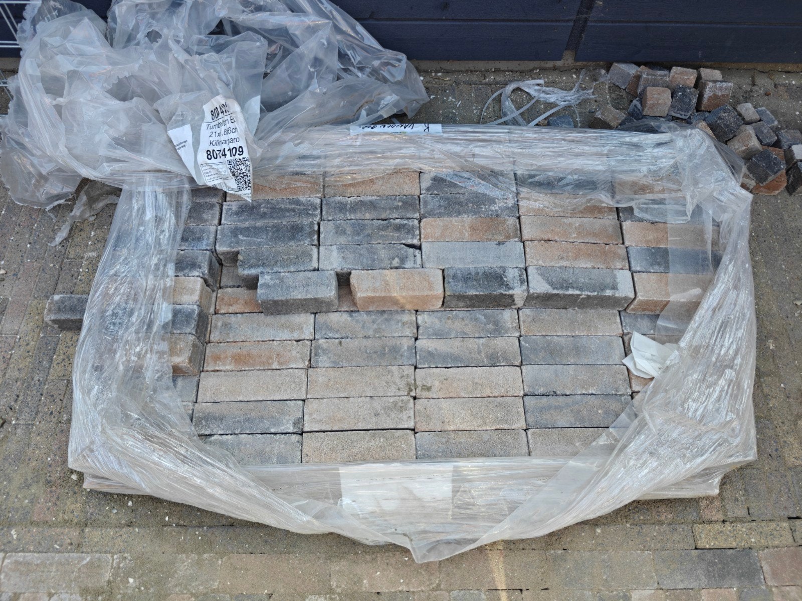 Tumbelton Kilimanjaro Betonklinkers (1,5 a 2 m2), Ophalen, Klinkers, Nieuw, Minder dan 5 m²