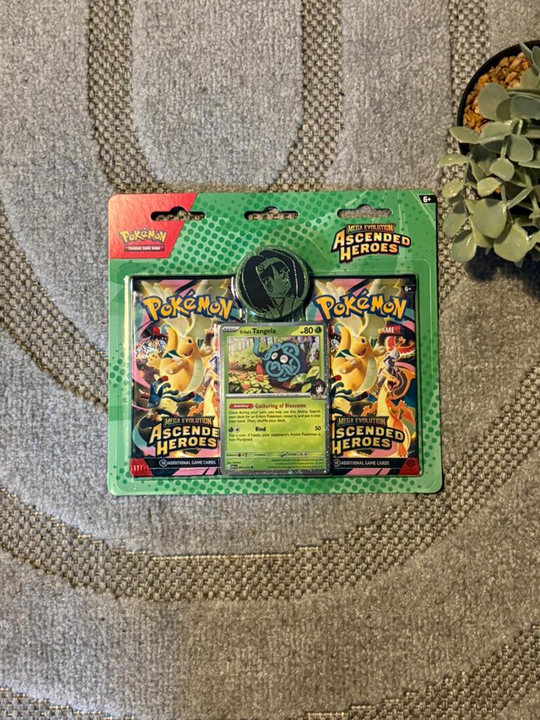Ascended Heroes: Erika’s Tangela 2-Pack Blister, Ophalen of Verzenden, Zo goed als nieuw, Booster