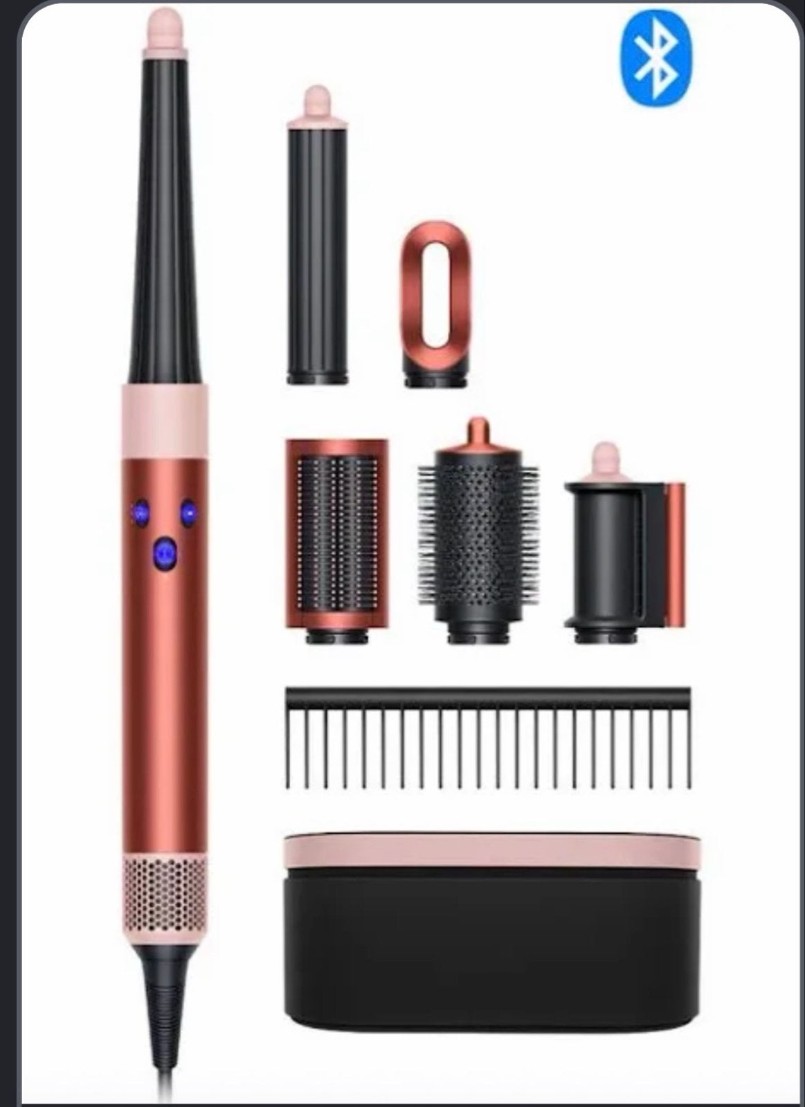 Multifunctionele Haarstyler Set - Föhn, Krul- & Stijltang, Ophalen of Verzenden, Zo goed als nieuw, Föhn of Haardroger