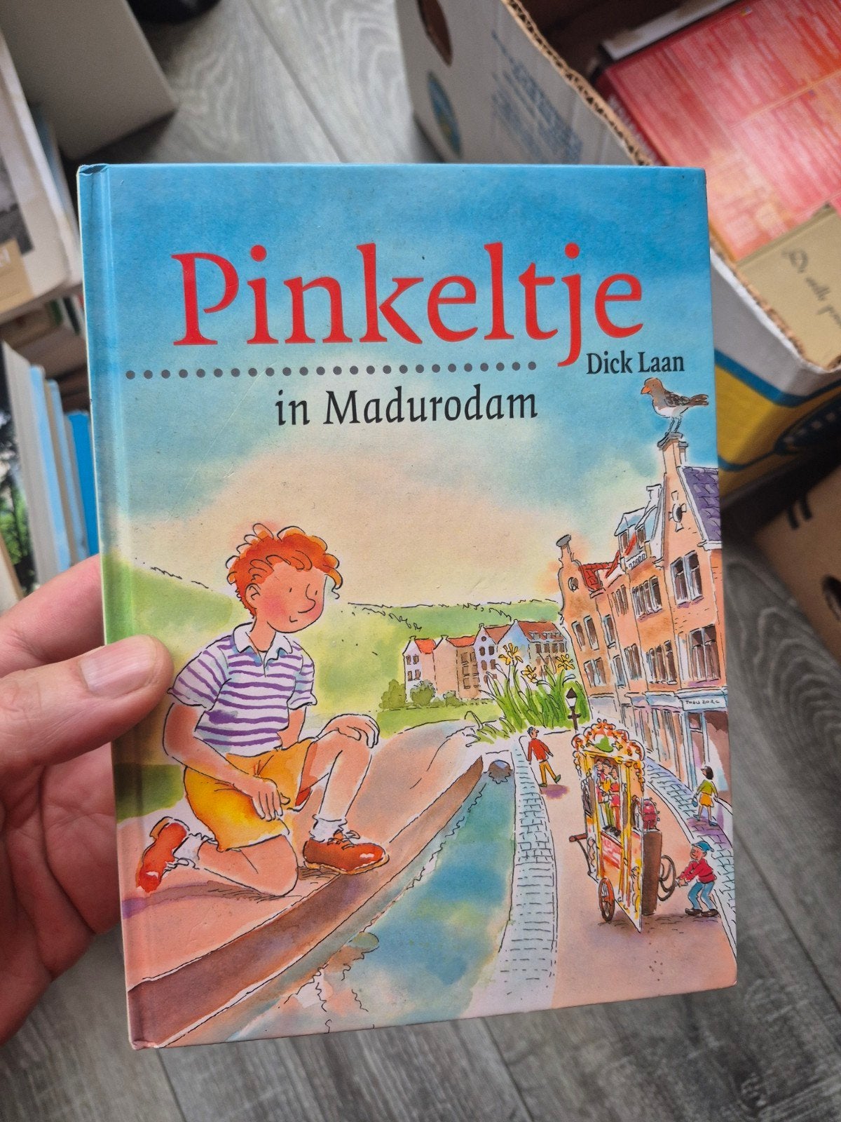 Pinkeltje in Madurodam - Dick Laan (13e druk), Ophalen of Verzenden, Gelezen, Dick Laan, Sprookjes