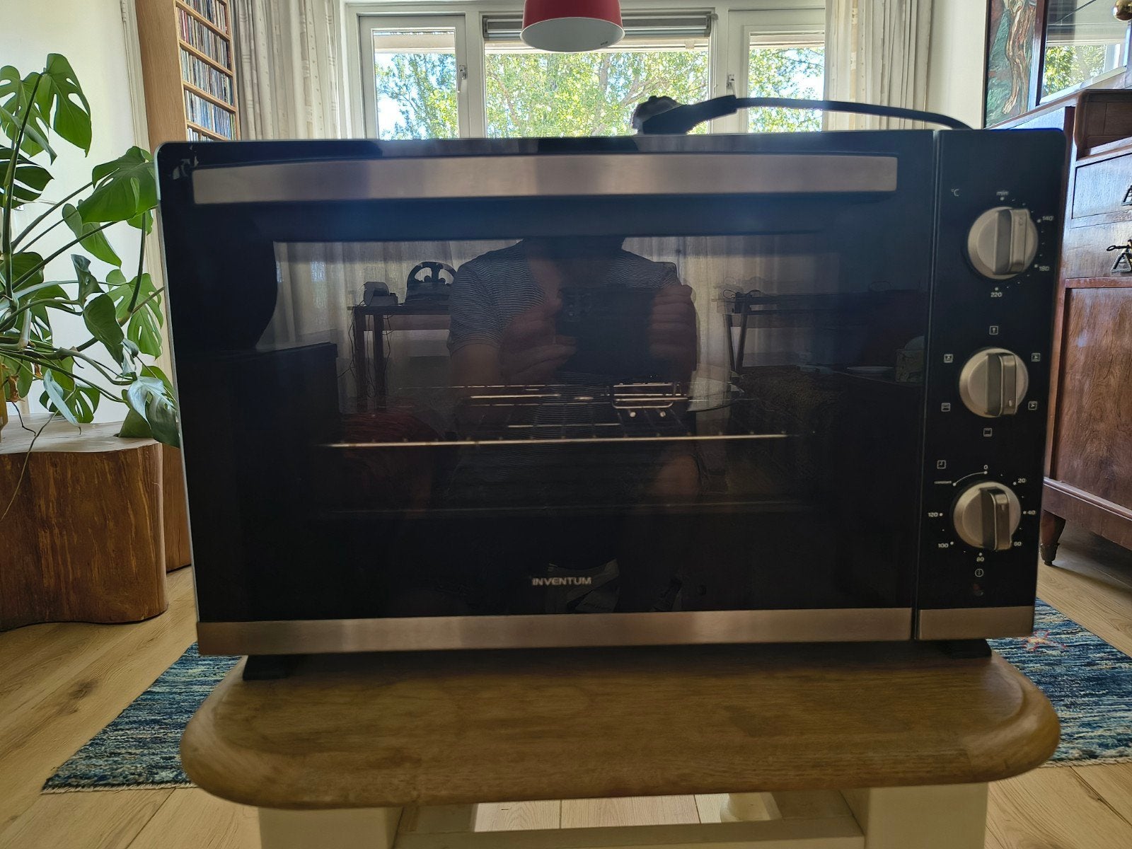 Inventum vrijstaande oven OV606CS, Ophalen, 45 tot 60 cm, Minder dan 45 cm
