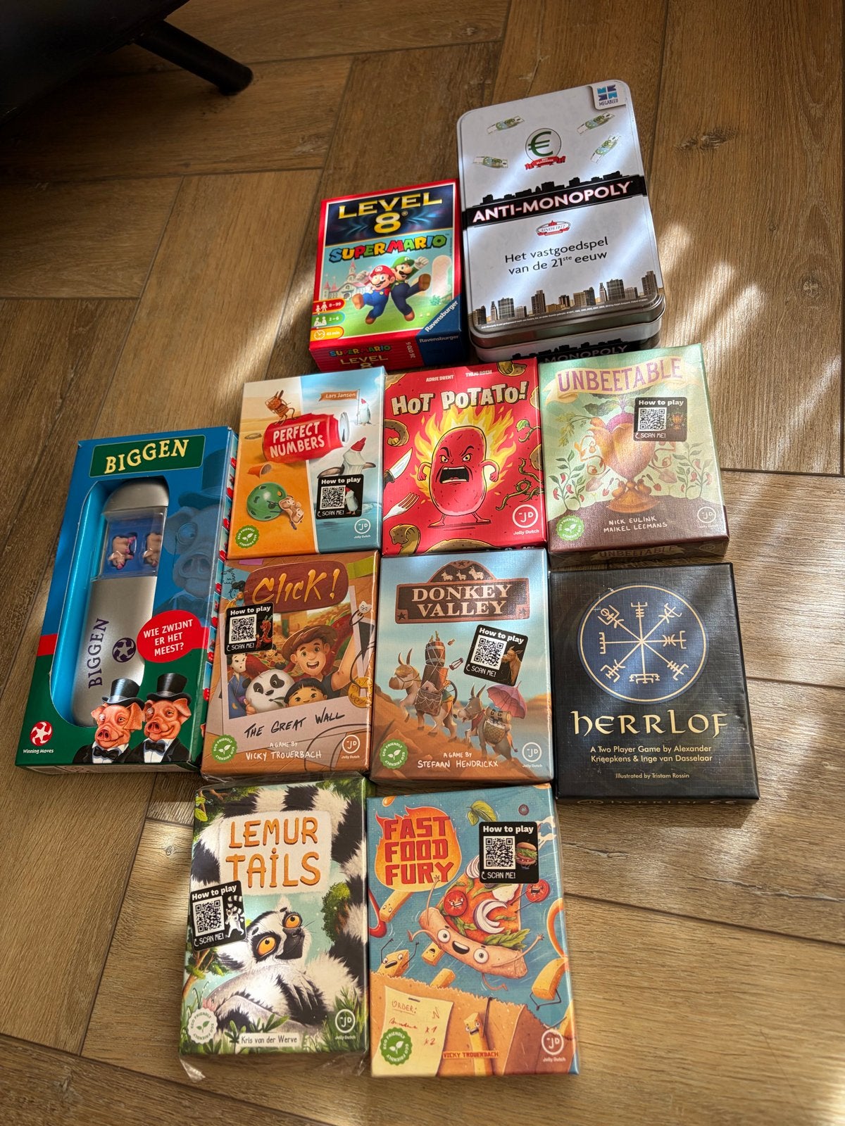 Diverse spellen nieuw in de verpakking, Hobby en Vrije tijd, Gezelschapsspellen | Bordspellen, Een of twee spelers, Ophalen of Verzenden
