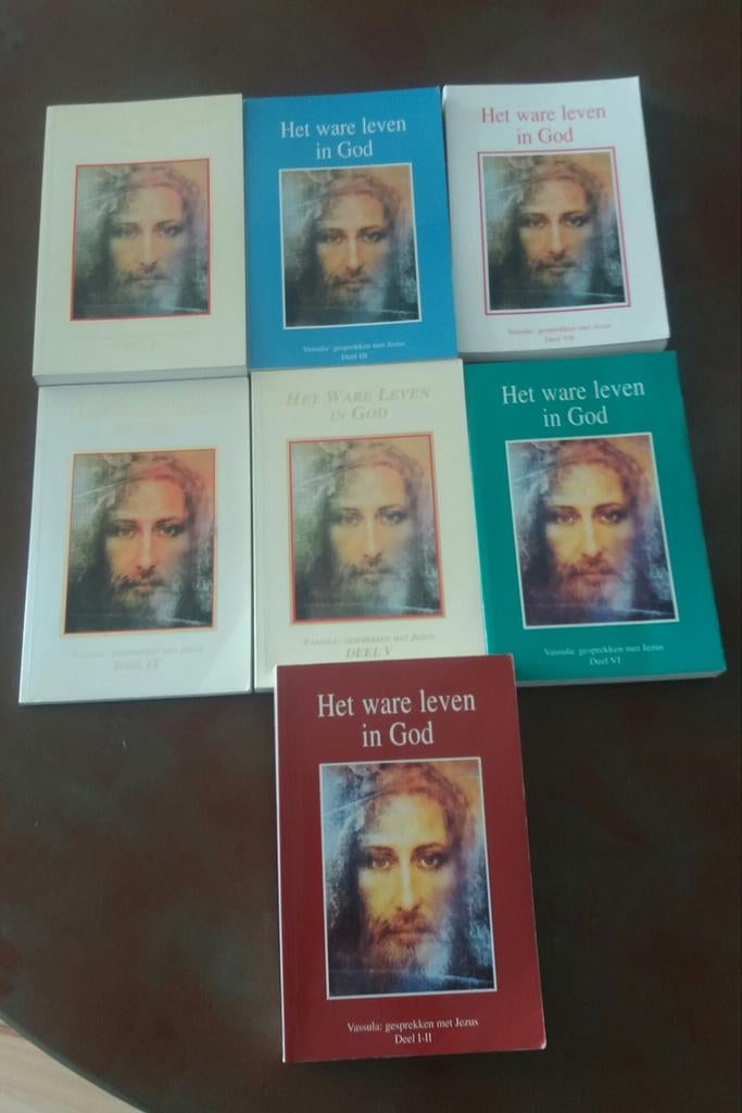 Vassula Ryden Het Ware Leven in God (12 boeken) Nieuwestaat!, Boeken, Godsdienst en Theologie, Zo goed als nieuw, Christendom | Katholiek