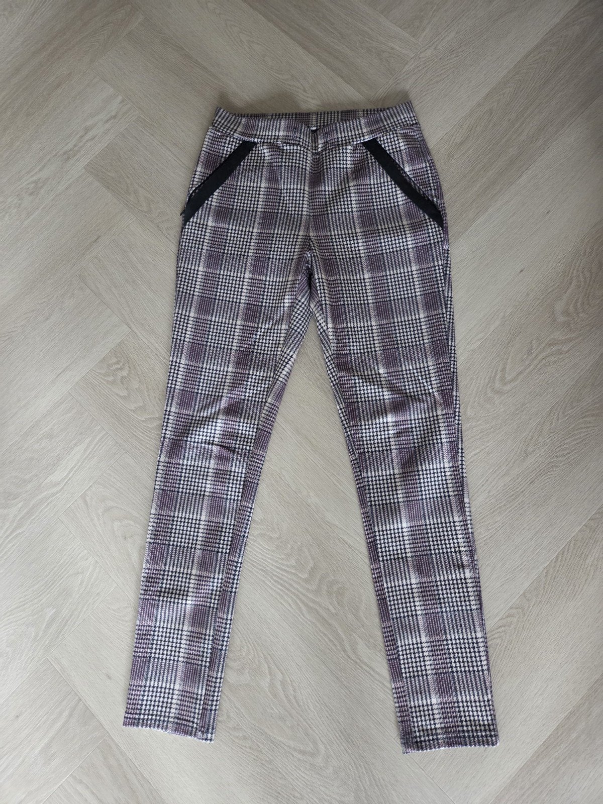 G-max Pied-de-poule Broek Maat S, Kleding | Dames, G-max, Meerkleurig, Ophalen of Verzenden, Maat 36 (S)