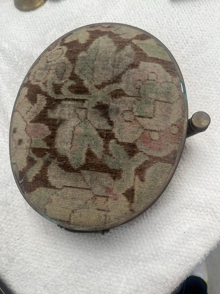 Oude stoof  - Victoriaans, Antiek en Kunst, Curiosa en Brocante, Ophalen of Verzenden