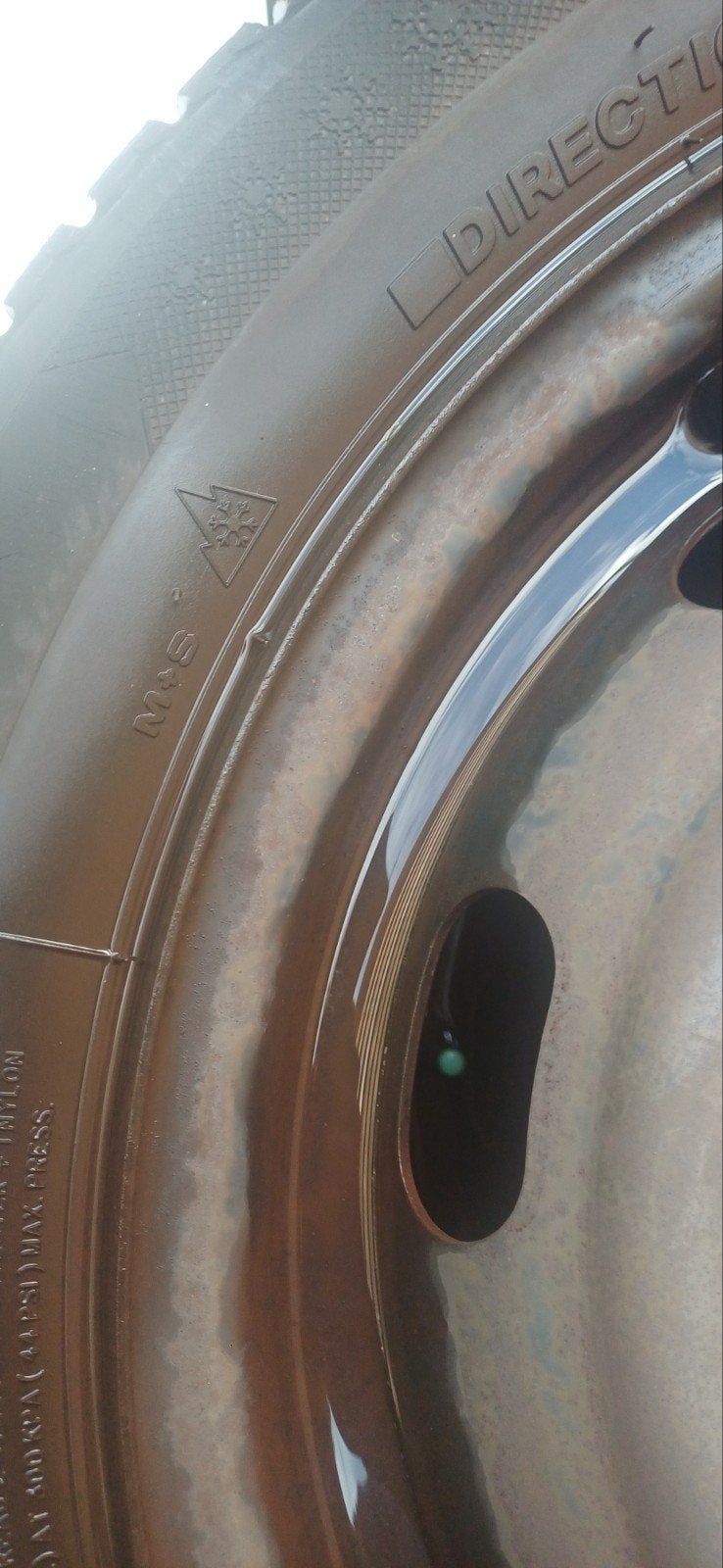 winterbanden peugeot 206 206cc, Ophalen, Gebruikt