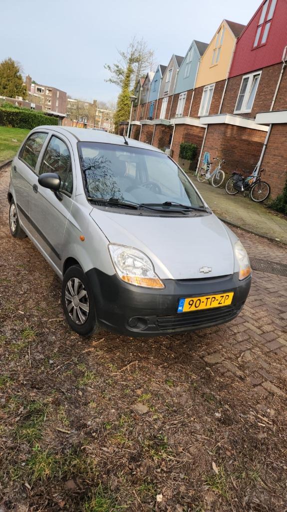 Chevrolet Matiz 0.8 2007 Grijs, Auto's, Chevrolet, Particulier, Matiz, Radio, Benzine, Euro 4, C, Hatchback, Handgeschakeld, Origineel Nederlands