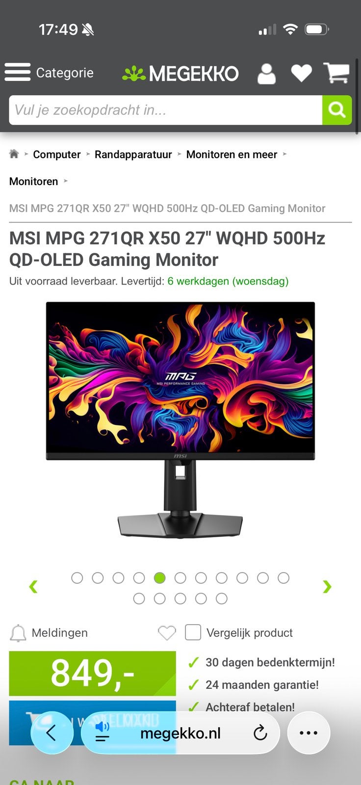 Msi, Ophalen of Verzenden, Nieuw, Ultra HD (4K), IPS