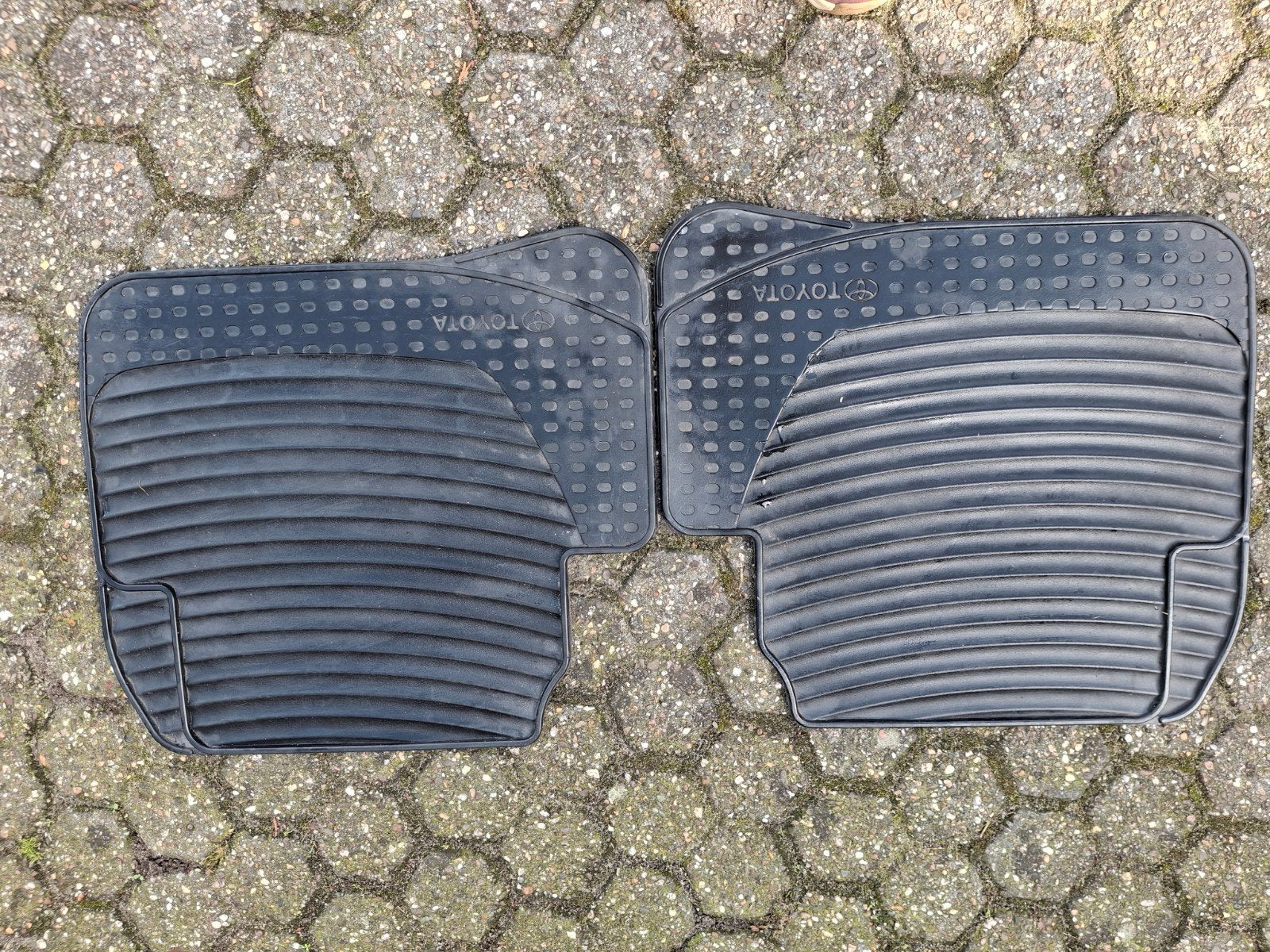 Toyota rubberen automatten set, Ophalen of Verzenden, Gebruikt