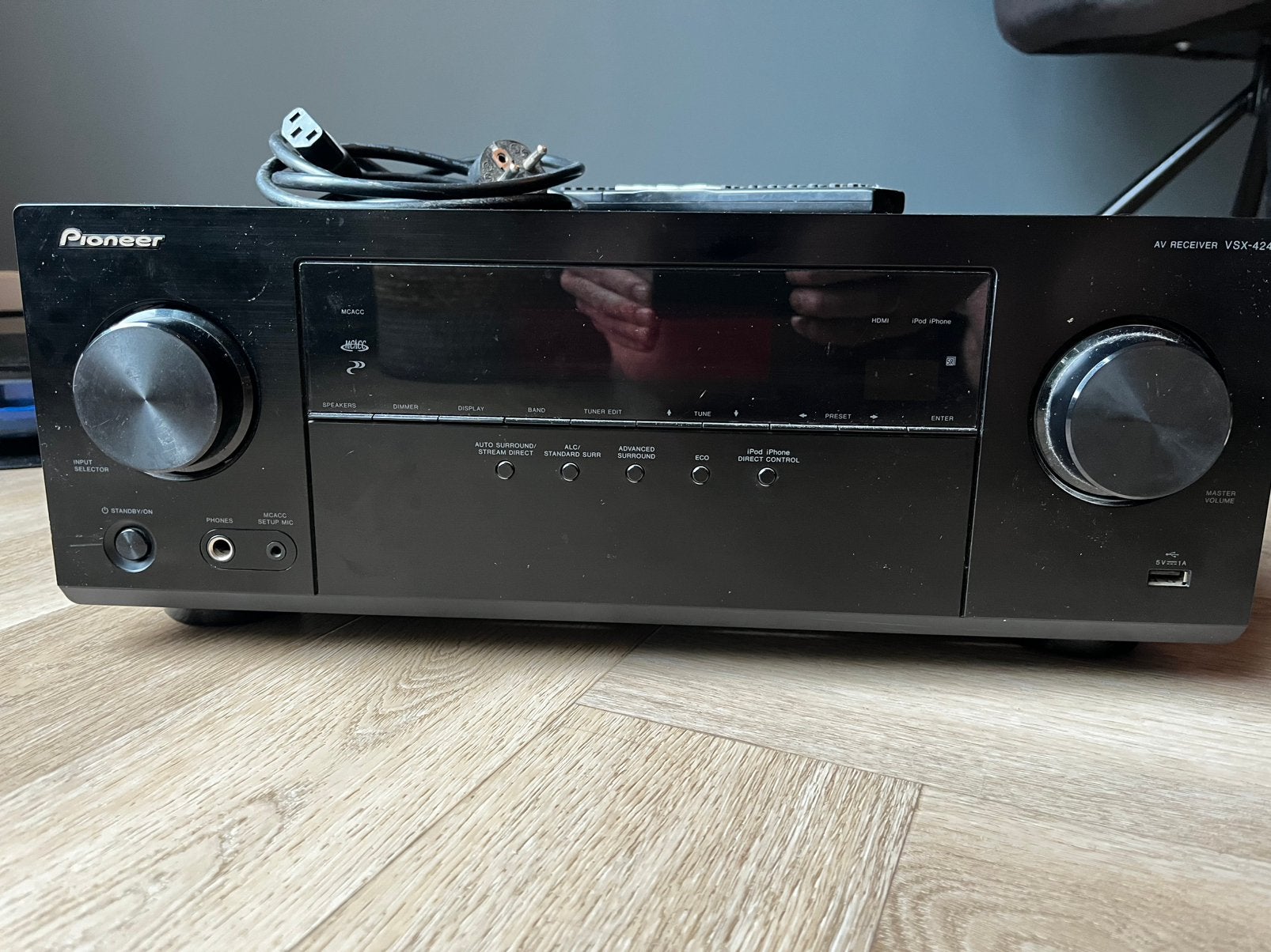 Pioneer AV Receiver - Valt spontaan uit (voor handige Harry), Gebruikt, Ophalen of Verzenden, Pioneer, 120 watt of meer