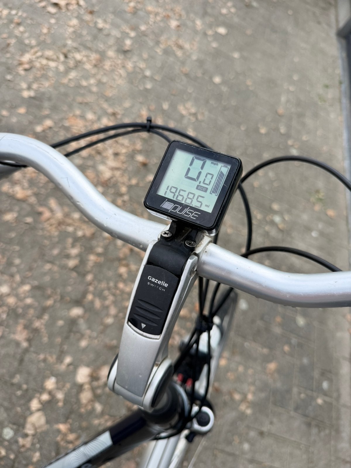 Gazelle E-bike Elektrische Fiets Middenmotor 52cm OPKNAPPER, Gebruikt, P, P, Ophalen of Verzenden
