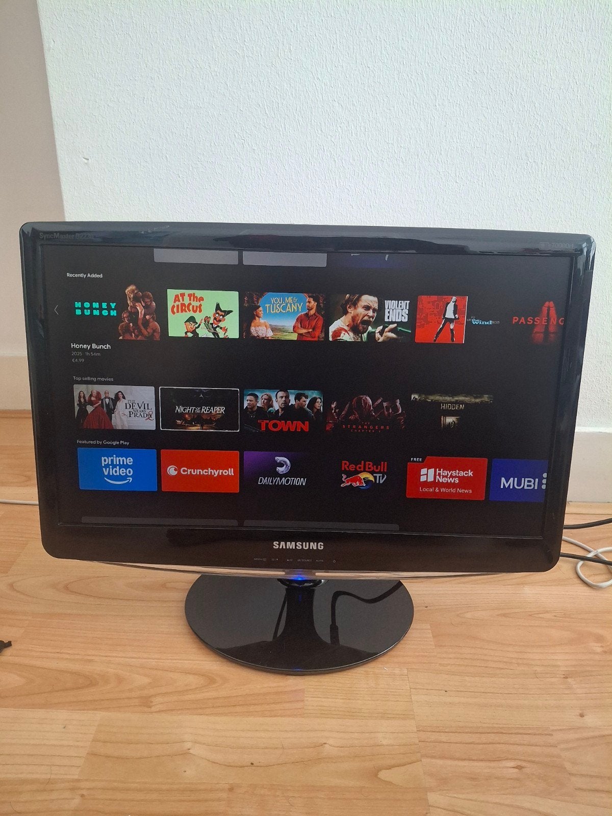 Samsung SyncMaster B2230 Full HD Monitor, Computers en Software, Monitoren, HDMI, Gebruikt, Kantelbaar, Full HD