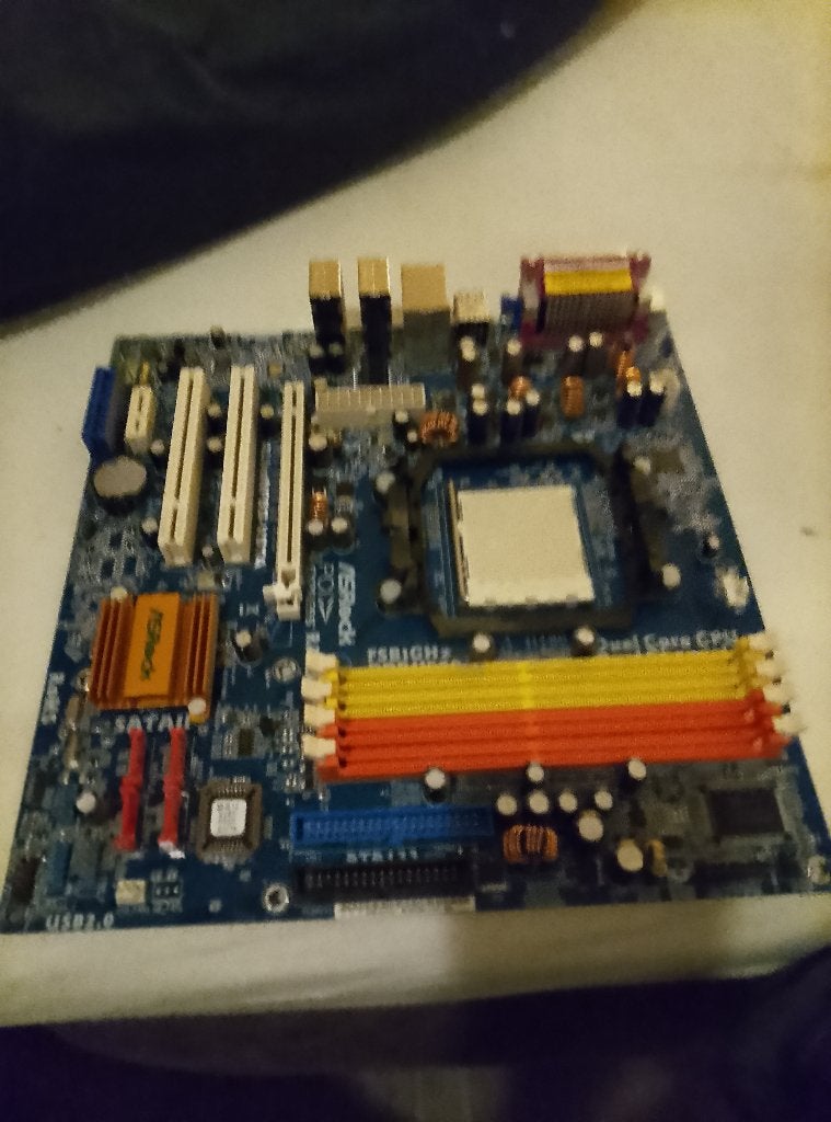 ASRock ALiveNF6G-VSTA, Computers en Software, Zo goed als nieuw, AMD, Socket 775, Ophalen of Verzenden