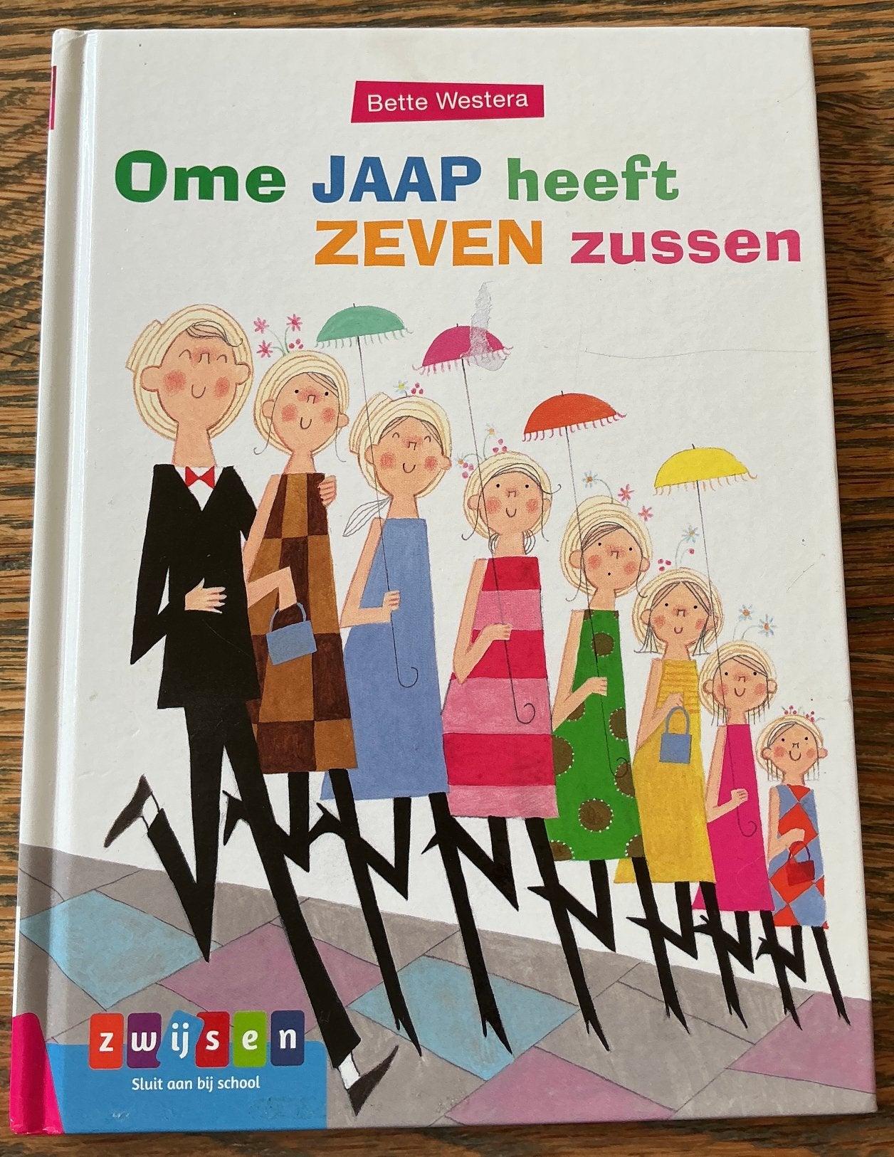 AVI-M4 Ome Jaap heeft zeven zussen Lezen is Leuk, Ophalen of Verzenden, Zo goed als nieuw, Fictie algemeen