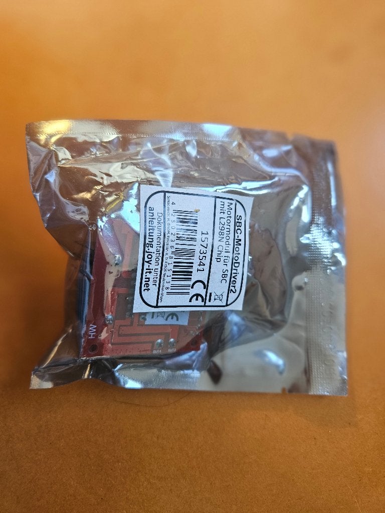 Arexx SBC-MotoDriver2 L298N motorcontroller - nieuw, Elektro, Nieuw, Ophalen of Verzenden, Onderdeel