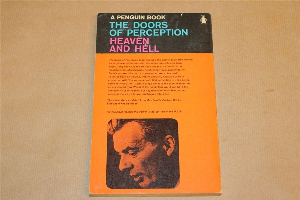 Doors of Perception — Huxley Vintage Penguin Uitgave 1965, Ophalen of Verzenden, Gelezen
