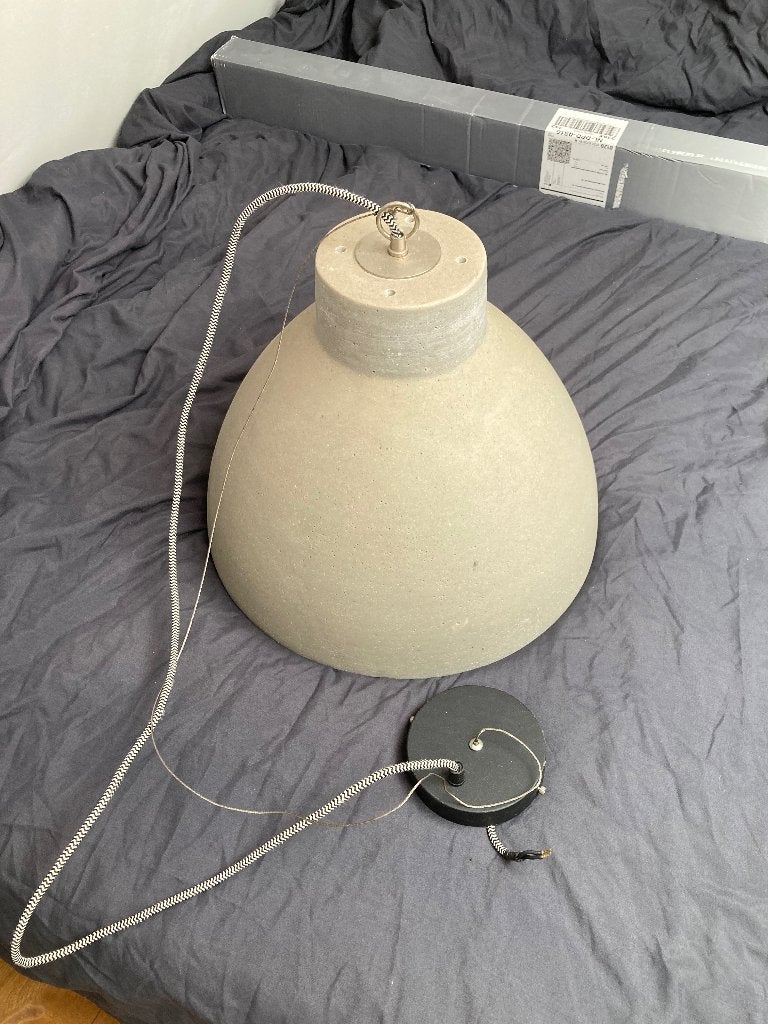Lamp, Ophalen, Zo goed als nieuw, Industriële look, E27 (groot)