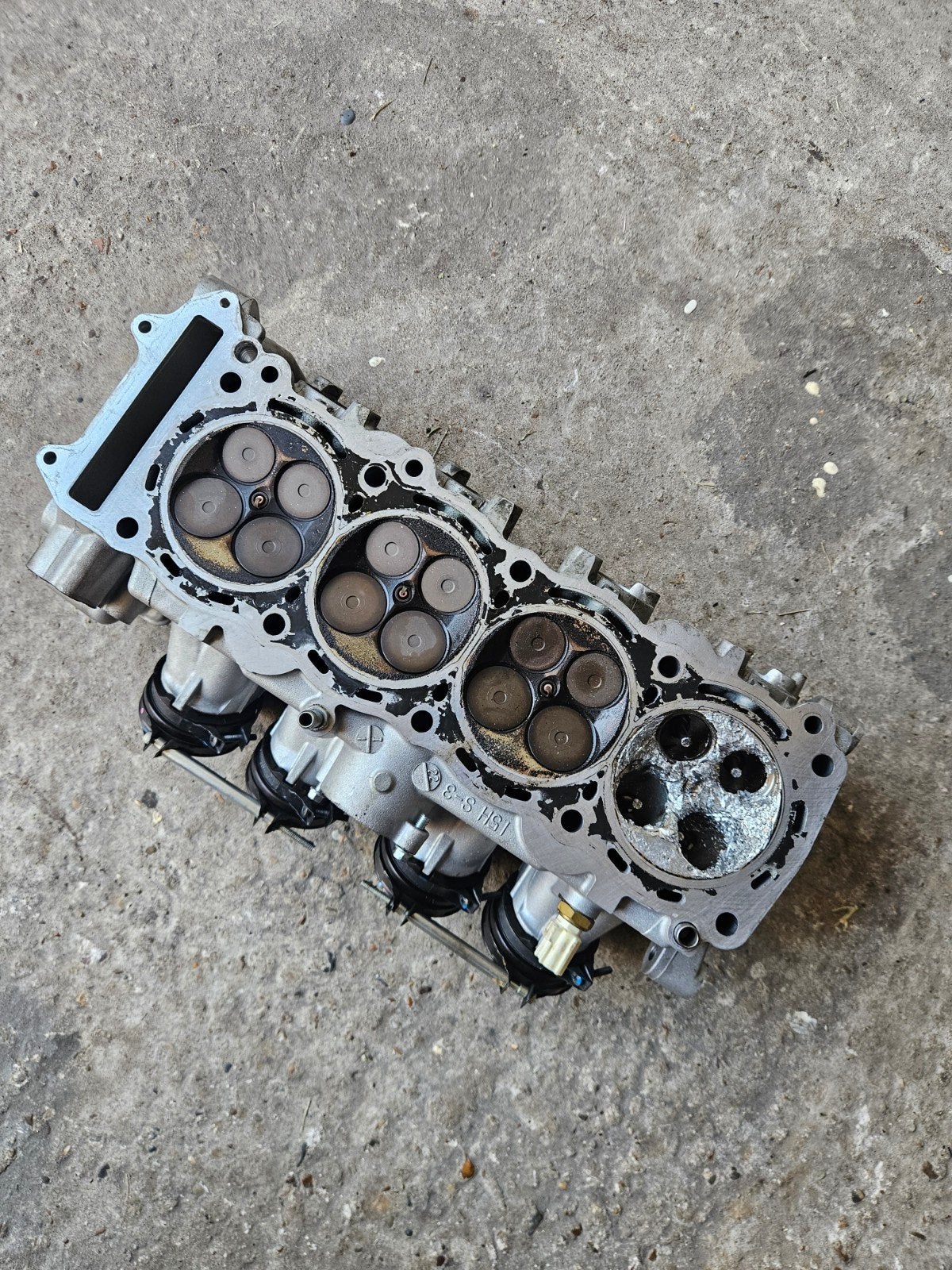 Cilinderkop Suzuki Hayabusa Gen2 - Defect/Onderdelen, Ophalen of Verzenden, Gebruikt