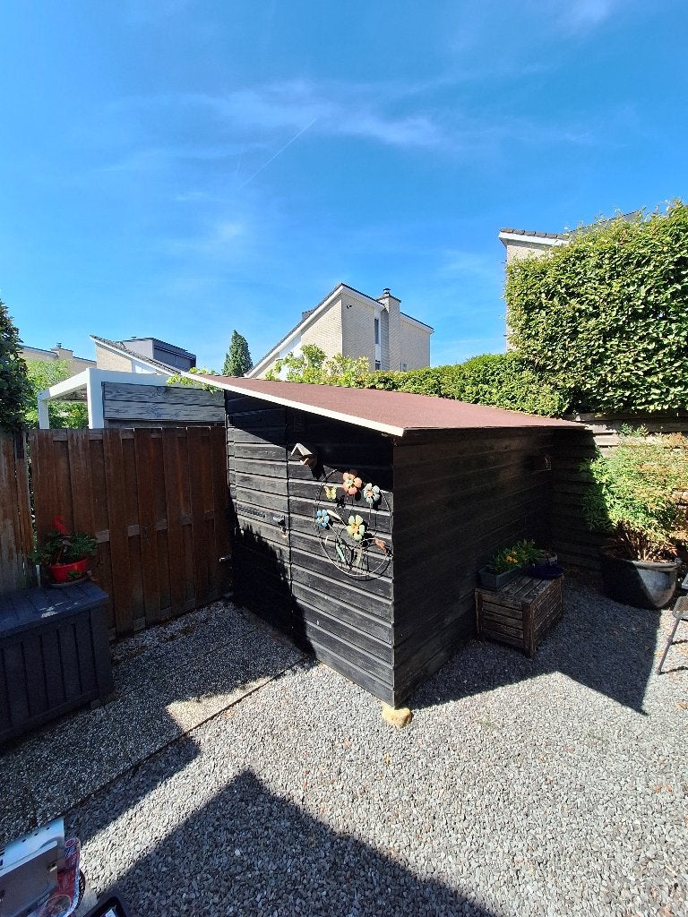 Houten schuur van rabbat delen 315cm x 197cm, Ophalen, 250 tot 500 cm, Schuur, Zonder ramen