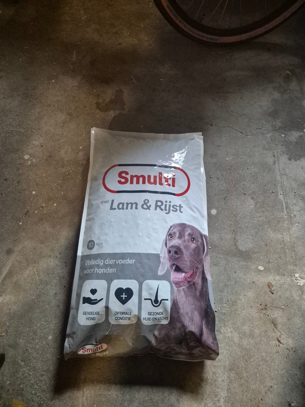 hondenbrokken, Ophalen, Hond