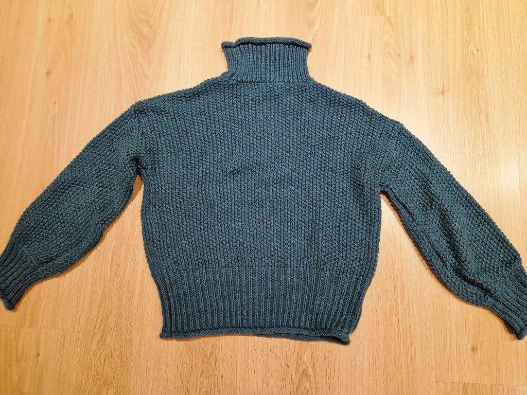 Warme trui met opstaande kraag van Vero Moda in maat M, Maat 38/40 (M), Blauw, Vero Moda, Ophalen of Verzenden