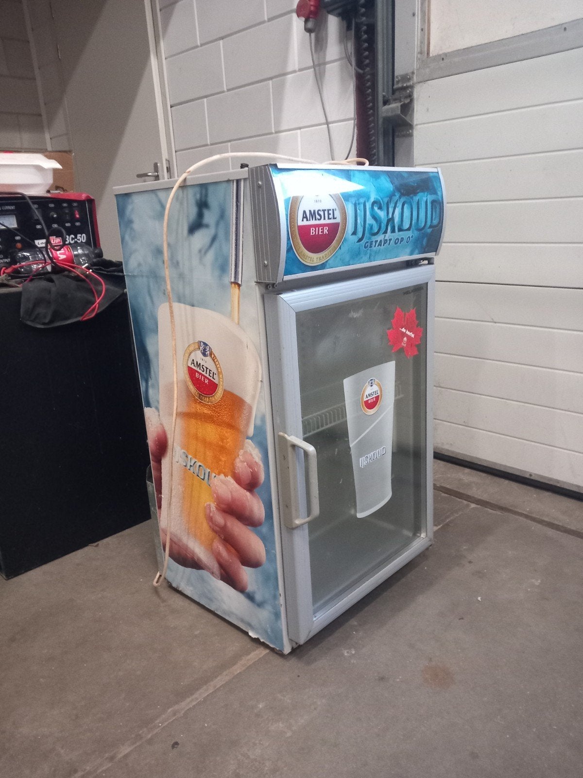 Amstel Bier IJskoud Koelkast - Compacte Drankkoeler, Witgoed en Apparatuur, 75 tot 100 liter, 45 tot 60 cm, Ophalen, 85 tot 120 cm