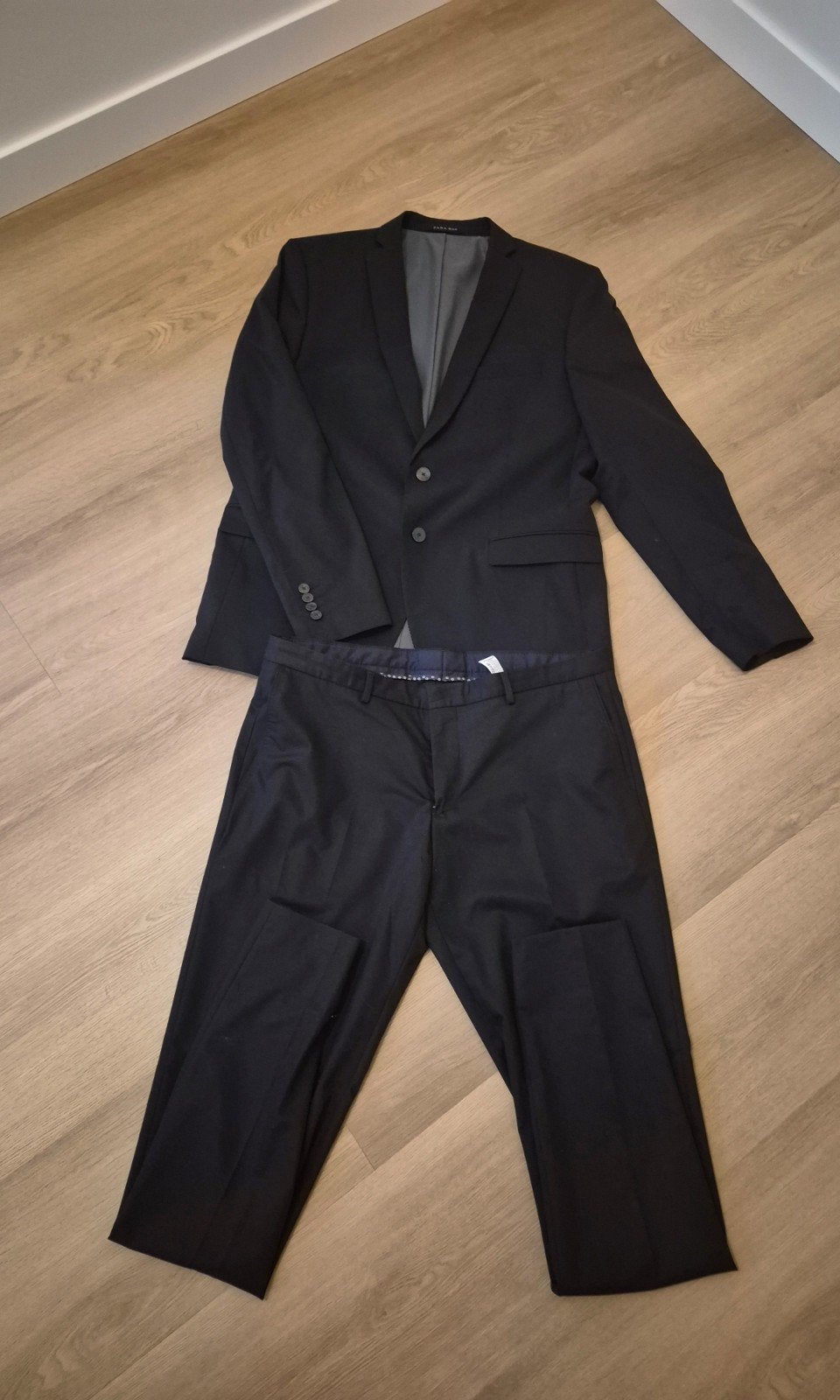 Zara Man Pak - Zwart - Maat L (52/54), Maat 52/54 (L), Zwart, Ophalen of Verzenden, Zo goed als nieuw