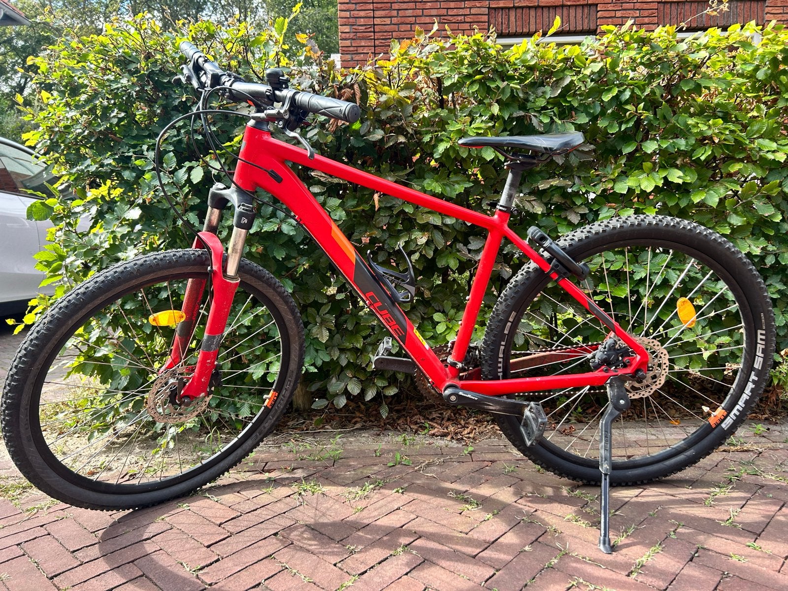 Rode Cube Race Mountainbike, Fietsen en Brommers, Fietsen | Mountainbikes en ATB, Gebruikt, Hardtail, Heren, Schijfrem