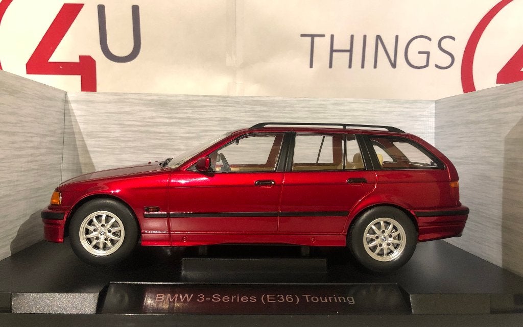 MCG 1:18 BMW 3er E36 Touring rood metallic nieuw in doos, Ophalen of Verzenden, Nieuw, Auto, Overige merken