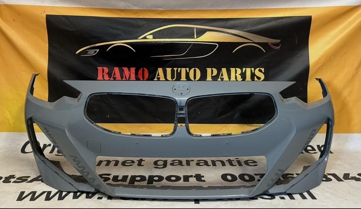 VOORBUMPER BMW 2 SERIE G42 M-PAKKET ORIGINEEL 51118098195, Gebruikt, -, Voor, -
