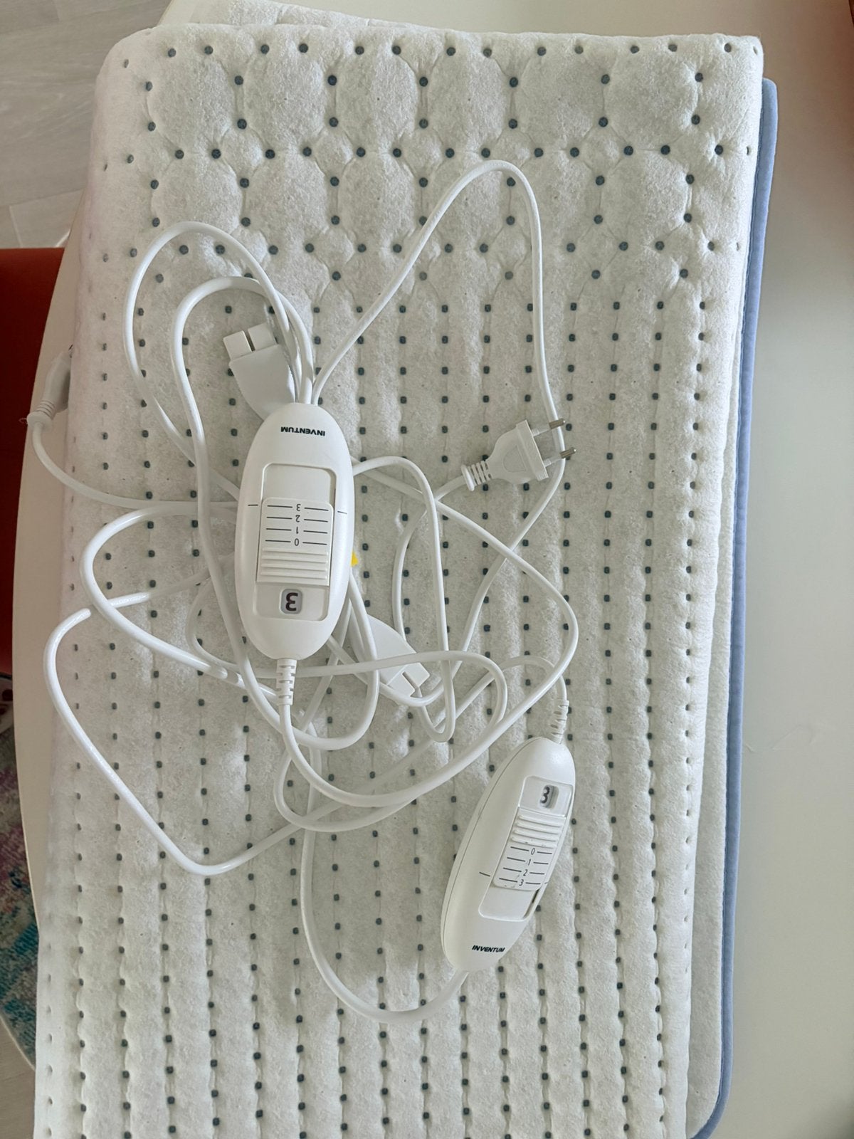 Elektrische onderdeken tweepersoons Inventum, Ophalen, Zo goed als nieuw, Tweepersoons, 160 cm