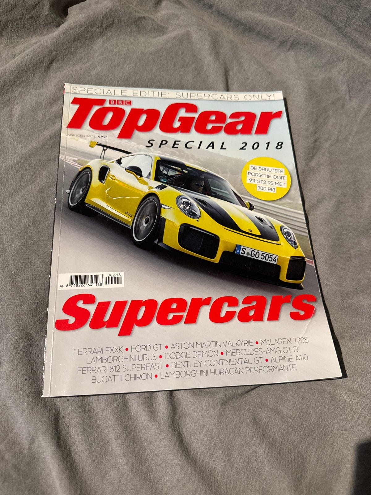 TopGear Special 2018: Supercars - Porsche 911 GT2 RS, Ophalen, Gelezen, Porsche