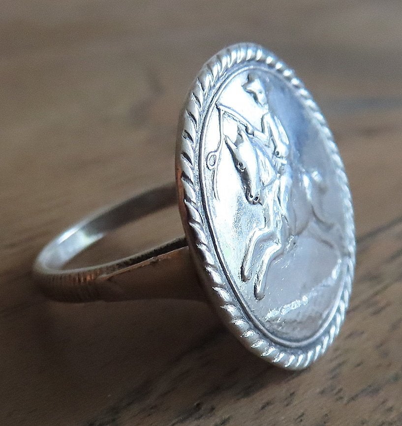 Koopje! Zilveren ring ruiterknoop, Niekerk incl verzenden, Verzenden, Dame, Zilver, Zilver