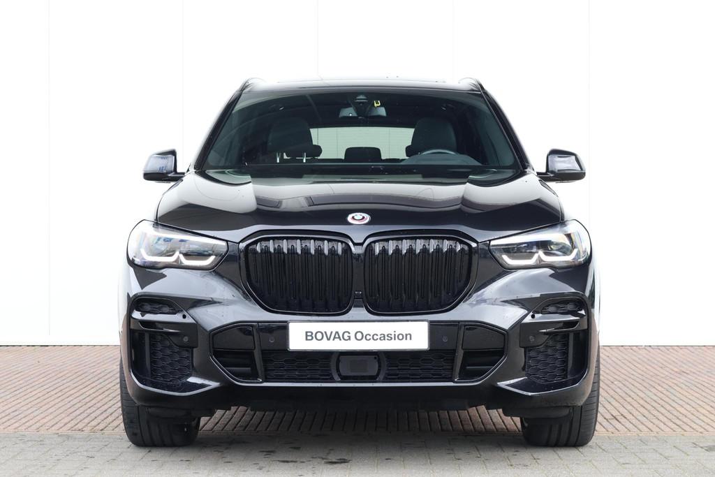 BMW X5 xDrive45e High Executive M Sportpakket/ Trekhaak/ Pan, Auto's, Stof, Gebruikt, 394 pk, Zwart