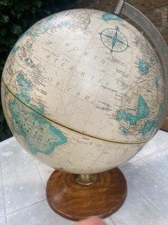 SCAN GLOBE, wereldbol, vintage, Ophalen, Gebruikt