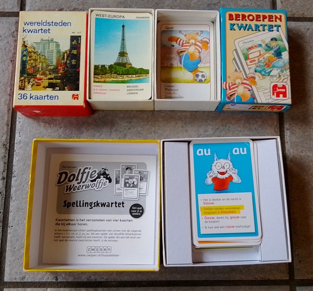 Kwartet Mix, Ophalen, Zo goed als nieuw, Kwartet(ten)