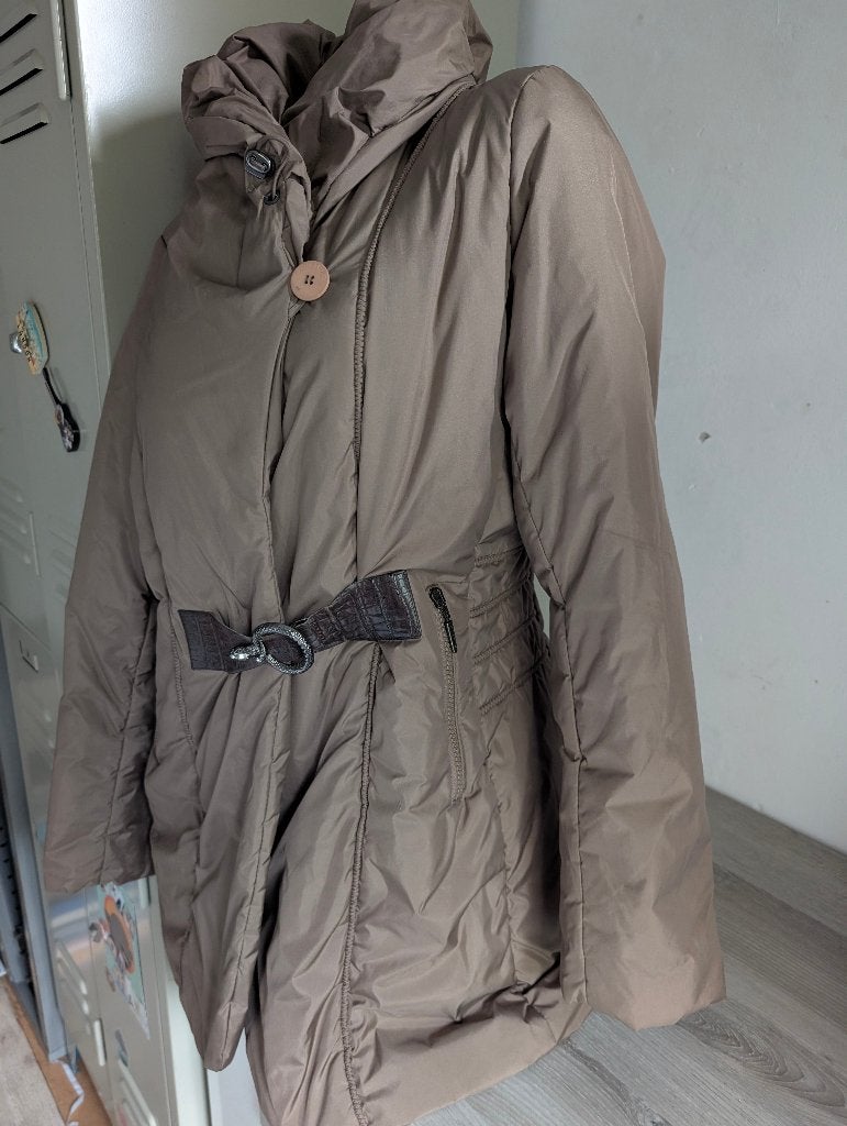 Winterjas | Maat 40 | Airfield, Kleding | Dames, Maat 38/40 (M), Bruin, Ophalen of Verzenden, Zo goed als nieuw
