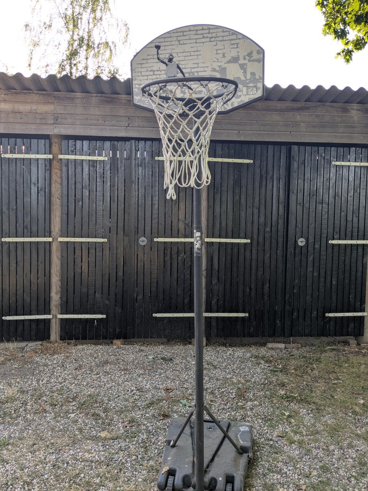 Basketbalpaal GRATIS, Sport en Fitness, Basketbal, Ophalen, Ring, Bord of Paal