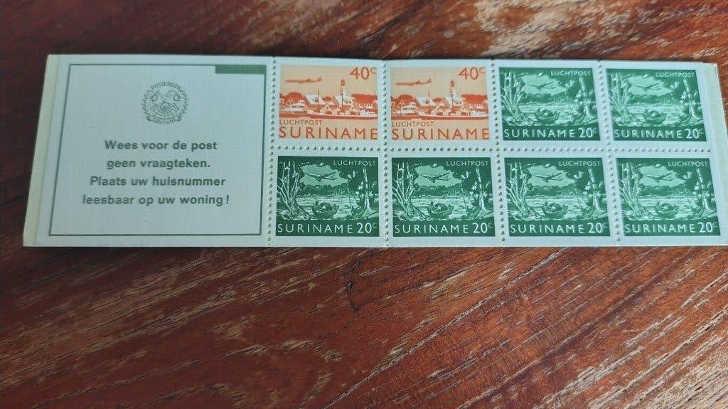 Postzegelboekje Suriname, Ophalen of Verzenden, Postfris