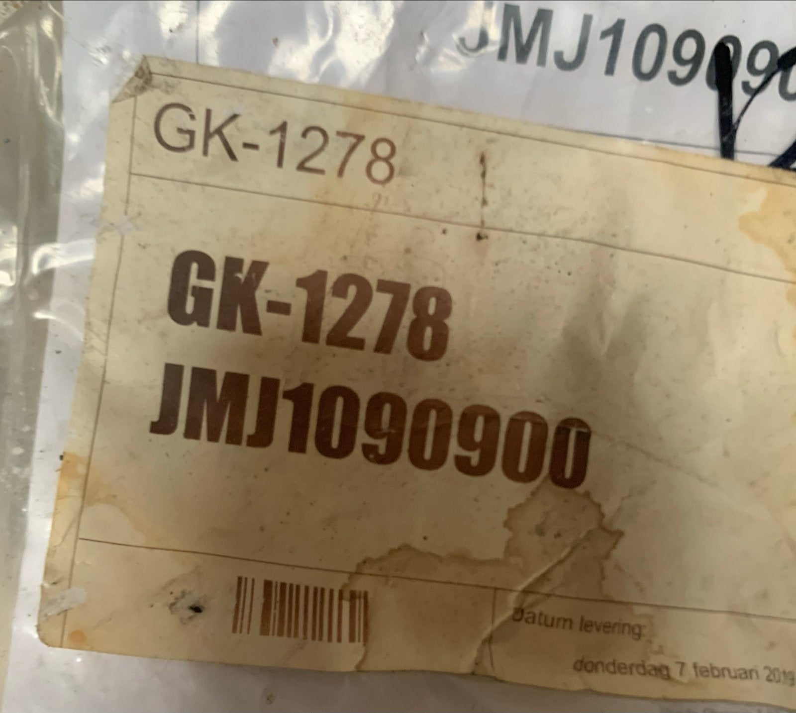 Katalysator JMJ1090900 GK-1278, Ophalen, Gebruikt