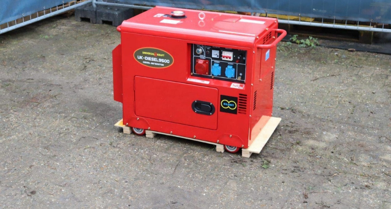 Aggregaat/generator Diesel 9500w Silent nieuw gratis bezorg, Dieselolie, Geluidgedempt, Nieuw, Ophalen of Verzenden