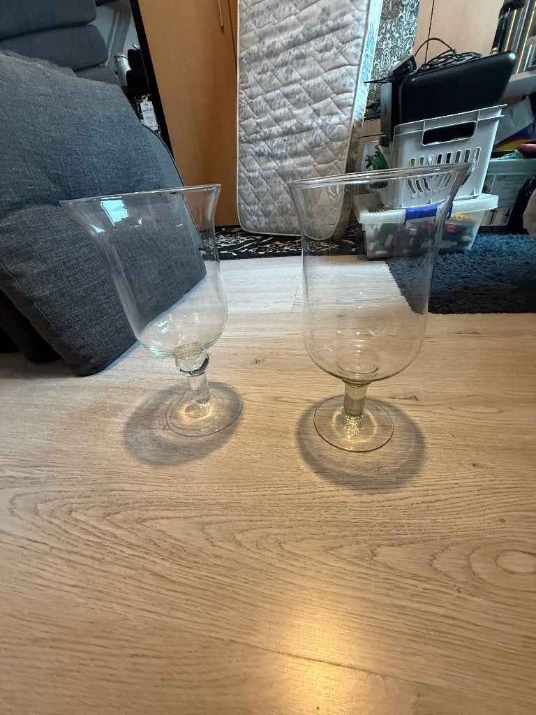 Stolp glazen., Huis en Inrichting, Ophalen of Verzenden, Zo goed als nieuw