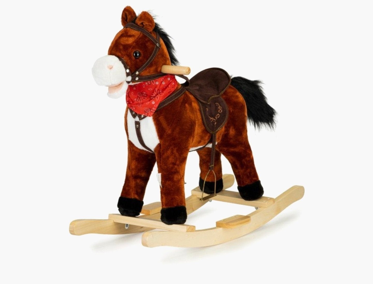 Schattig bruin hobbelpaard voor uren speelplezier, Ophalen of Verzenden, Zo goed als nieuw, Jongen of Meisje