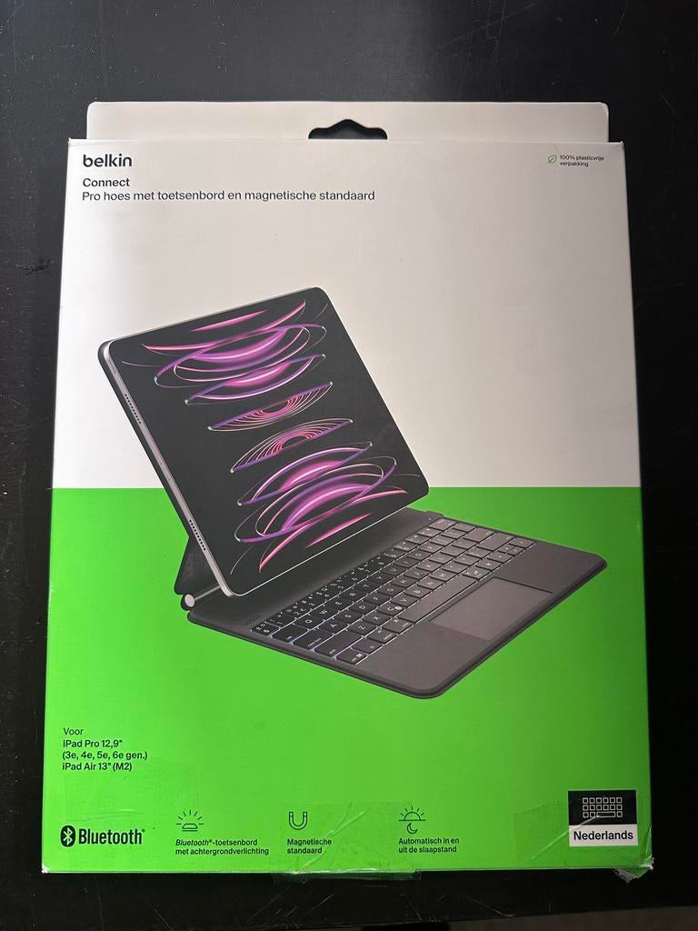 Belkin Connect Pro hoes met toetsenbord voor iPad Pro 12.9", ., ., Nieuw, Ophalen of Verzenden