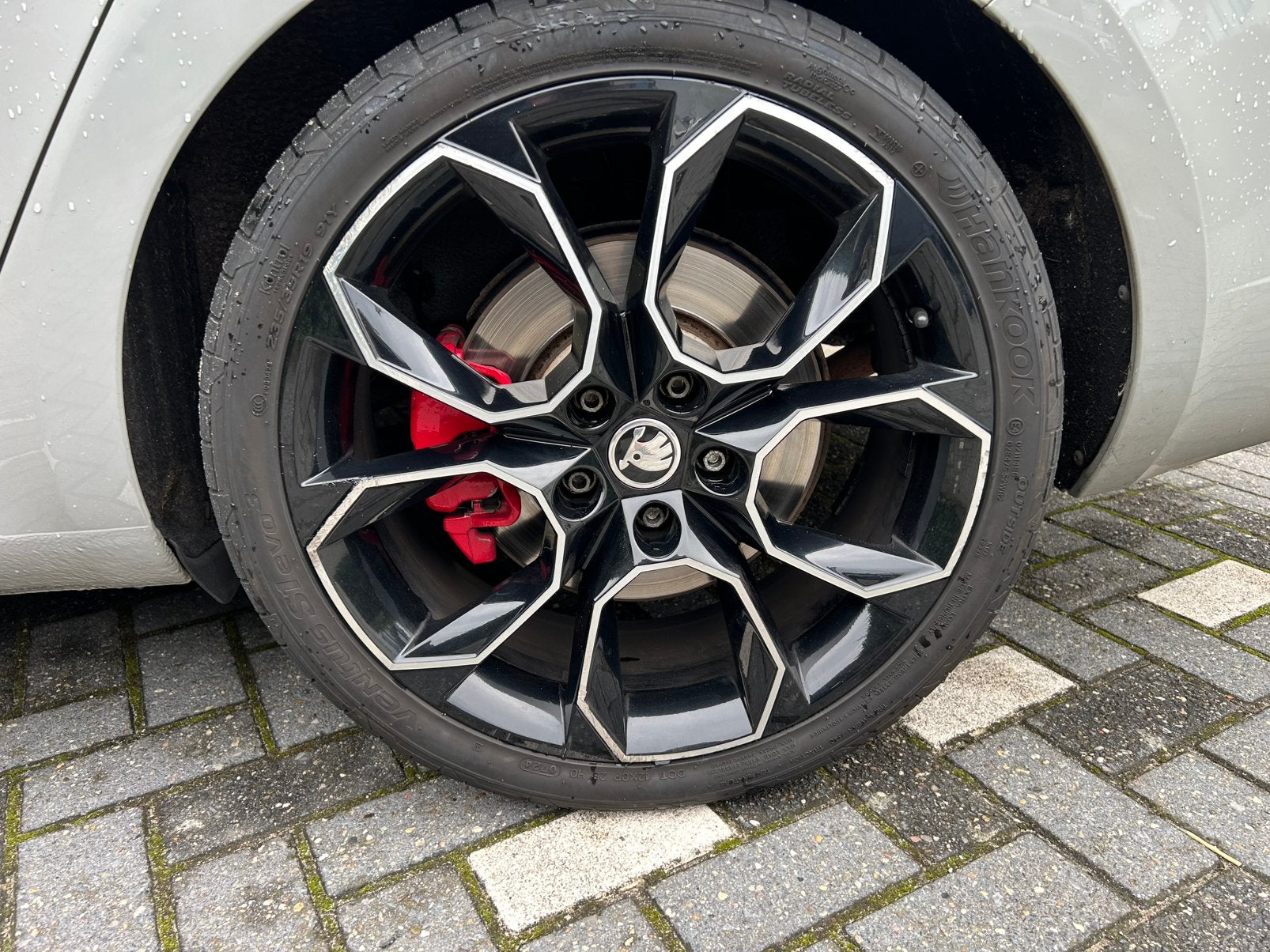 19 inch originele skoda octavia vrs velgen 5x112 golf a3, Auto-onderdelen, Gebruikt, Banden en Velgen, 235 mm, Personenwagen