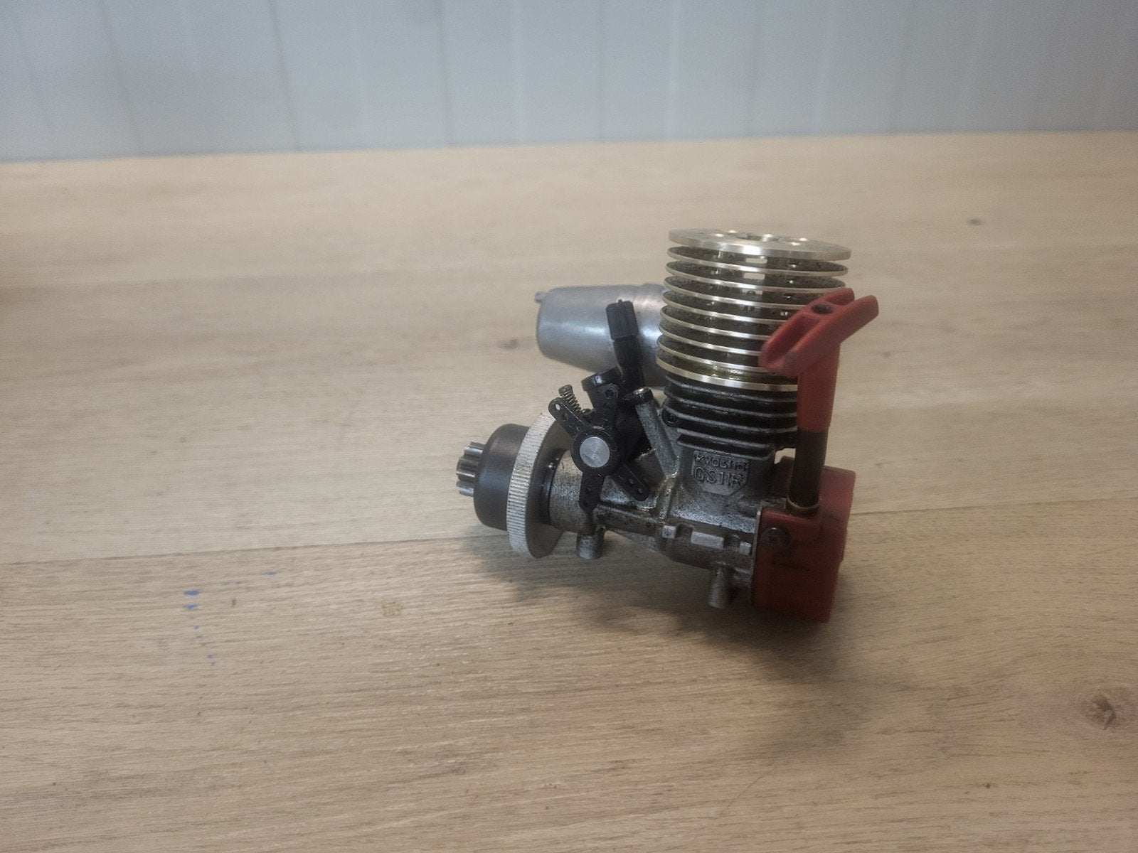 kyosho gs11r nitro motortje, Ophalen of Verzenden, Zo goed als nieuw, Motor